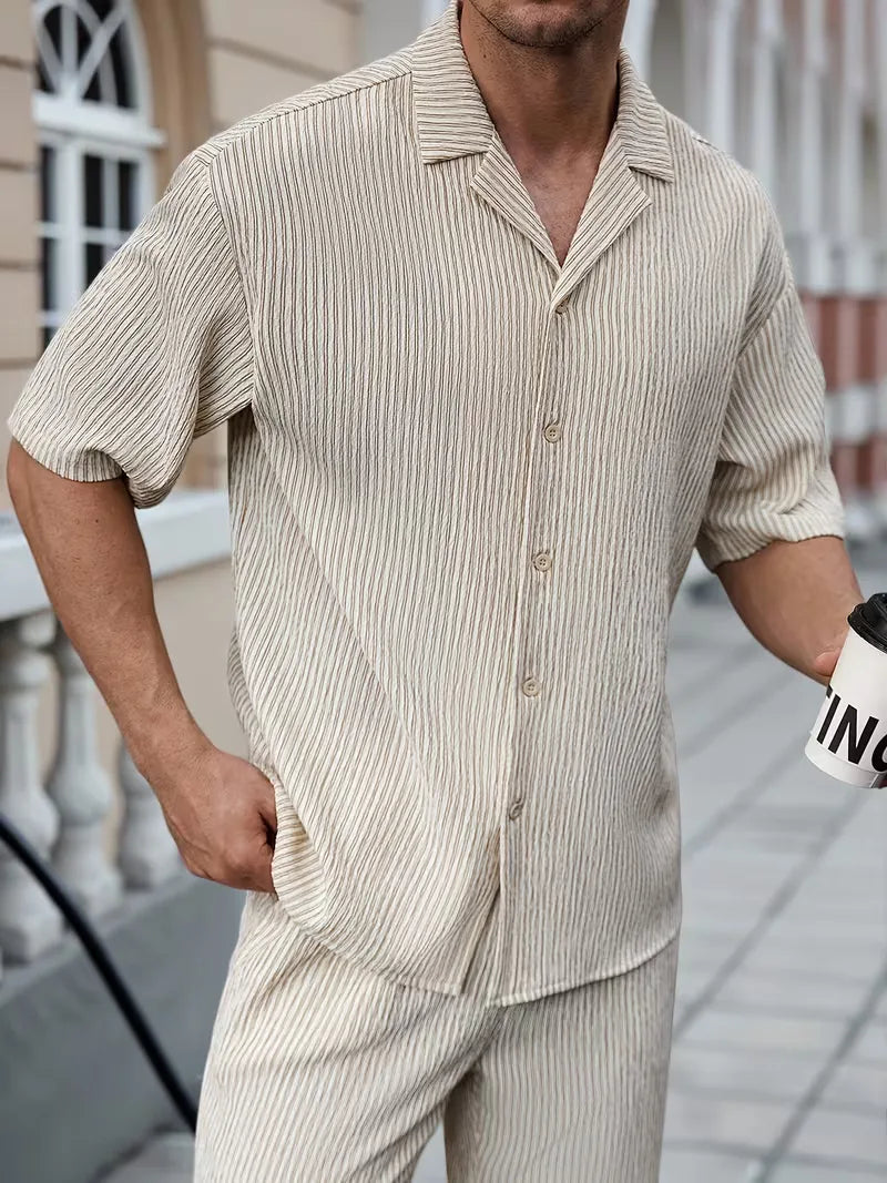 Zomer kledingset met V-neck