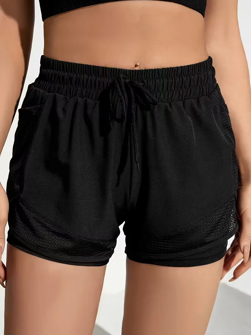 Korte broek met elastiek