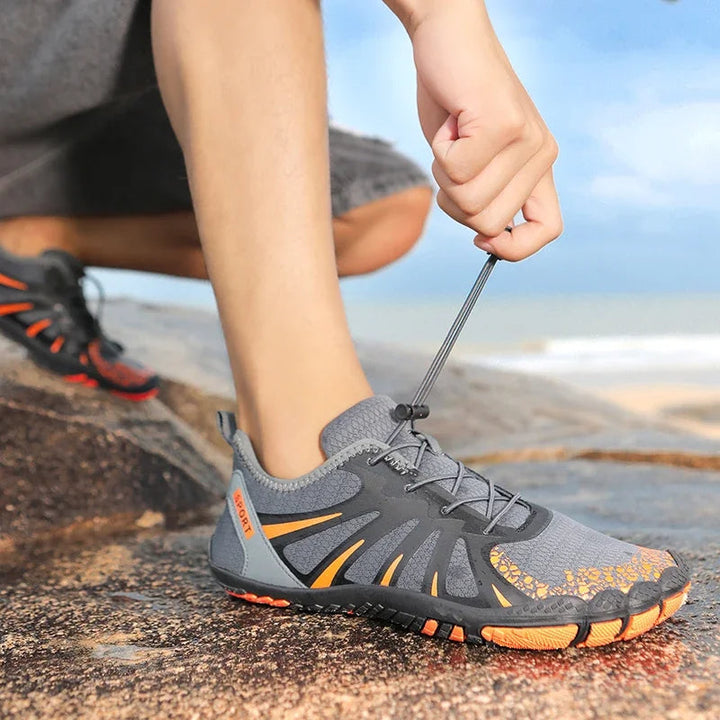 Ben | Heren waterschoenen met elastische bandsluiting en vijfvingerontwerp