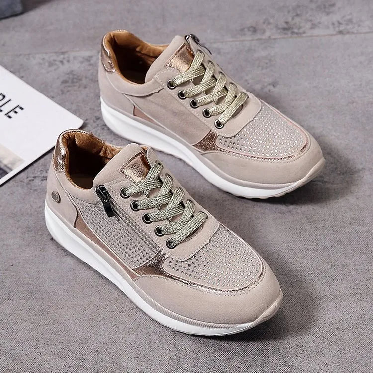 Roos | Gezellige ergonomische damessneakers