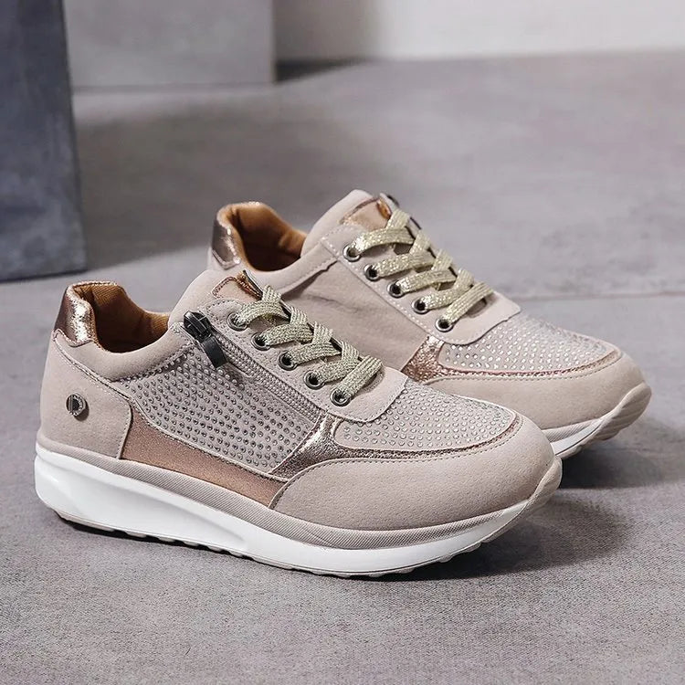 Roos | Gezellige ergonomische damessneakers