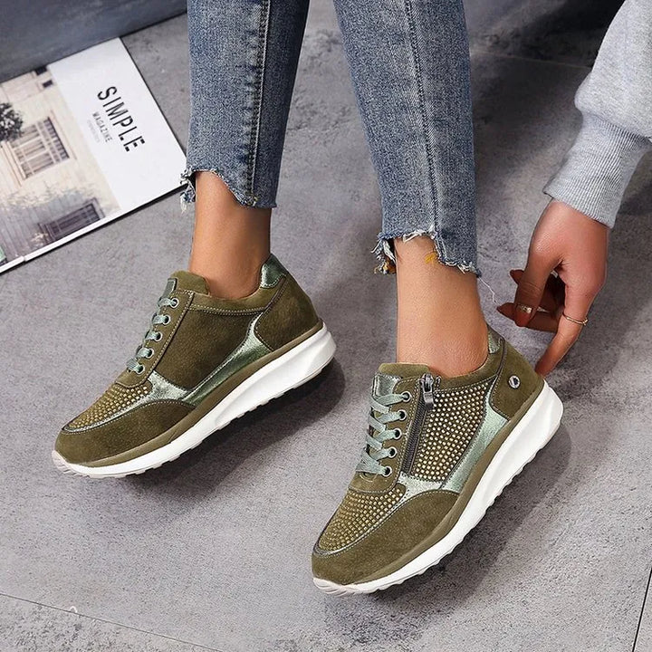 Roos | Gezellige ergonomische damessneakers