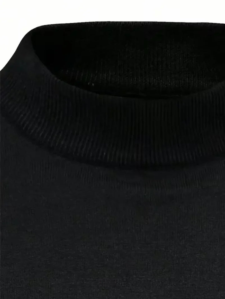 Zwarte turtle neck trui