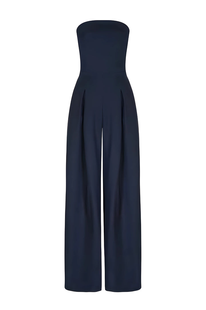 Viola - Elegante strapless jumpsuit