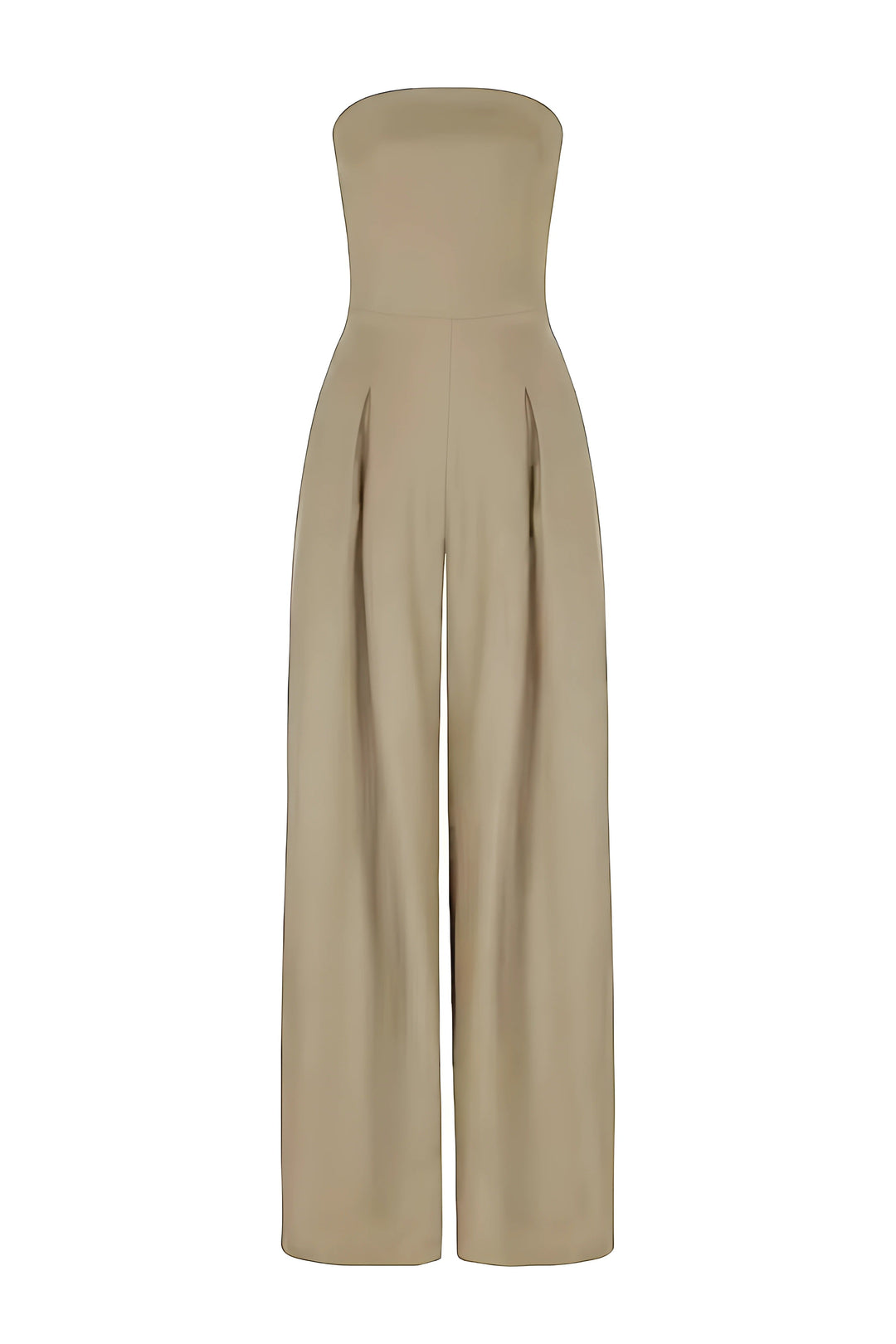 Viola - Elegante strapless jumpsuit