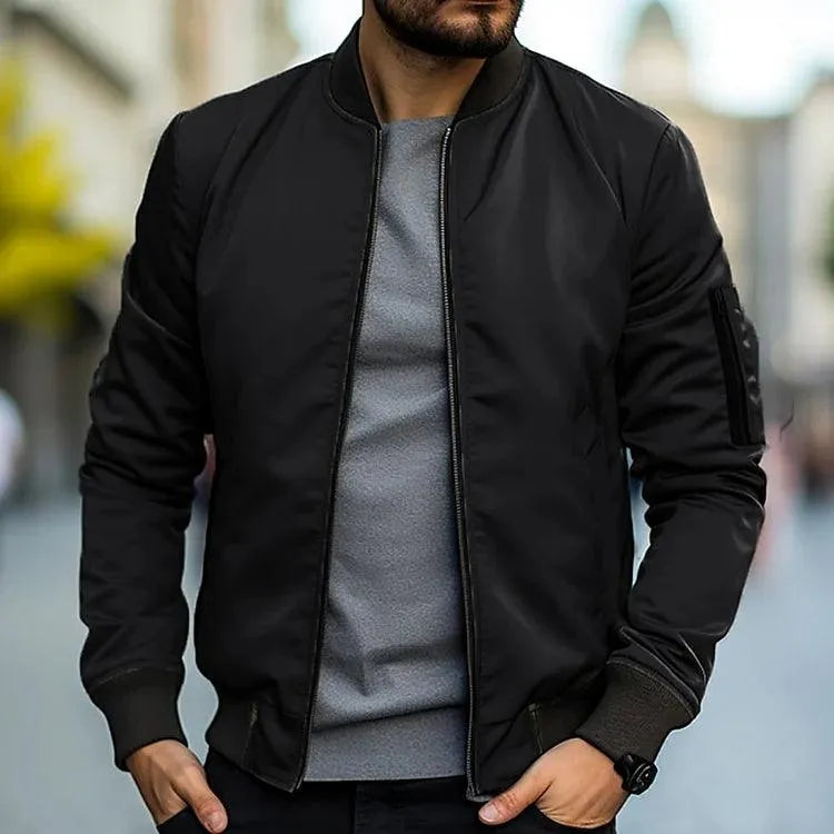 Casual Bomberjack - Trendy - Duurzaam en Ademend - Perfect voor Iedere Gelegenheid