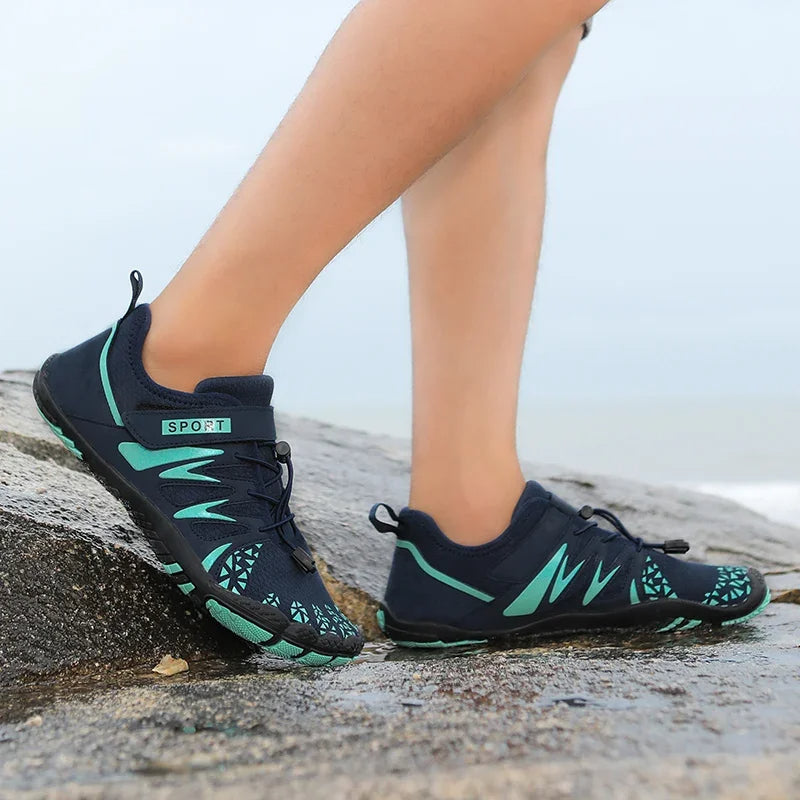 Ben | Heren waterschoenen met elastische bandsluiting en vijfvingerontwerp