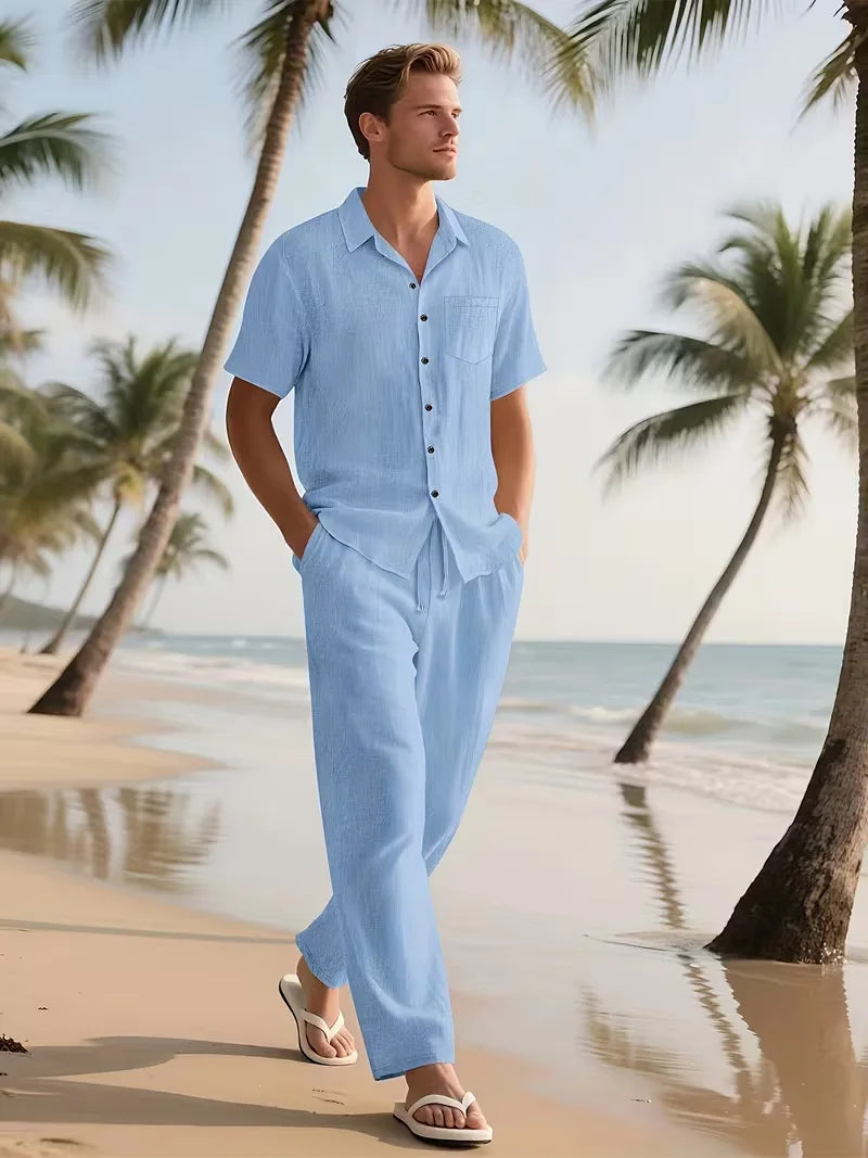 Zomer kledingset met korte mouwen
