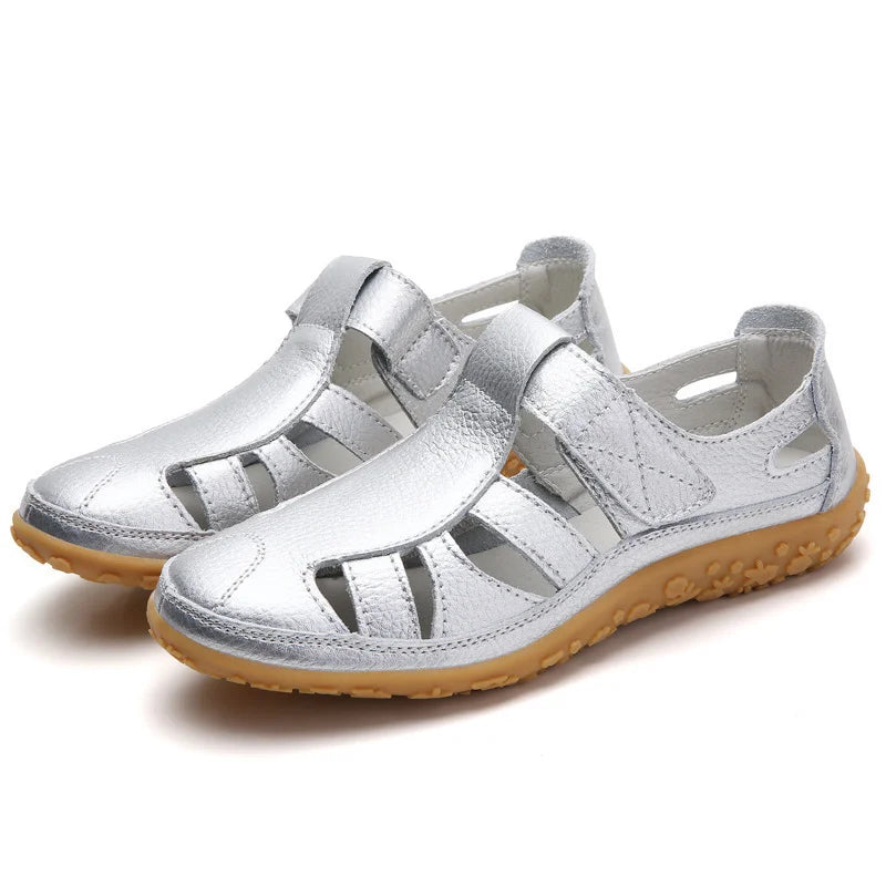 Orthopedische Comfort Sandalen Met Gesloten Neus Voor Dames