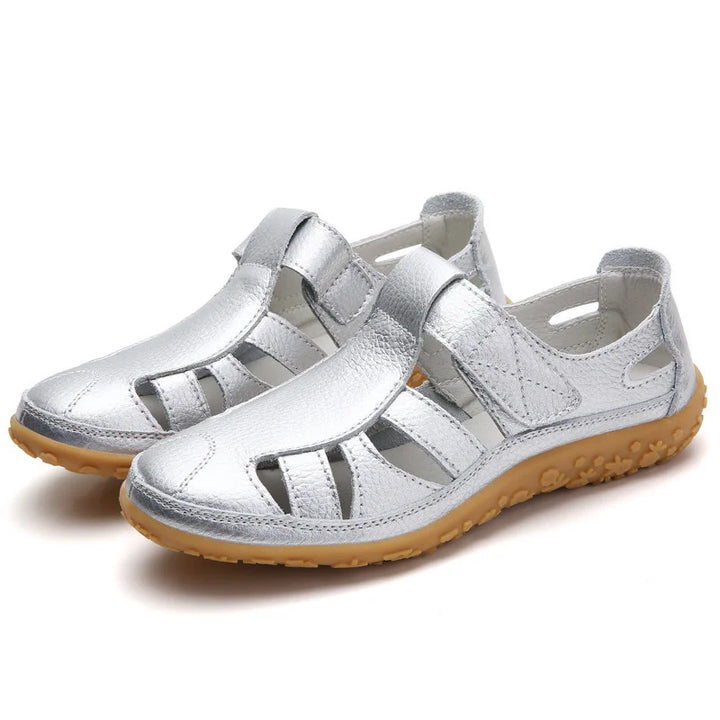 Orthopedische Comfort Sandalen Met Gesloten Neus Voor Dames