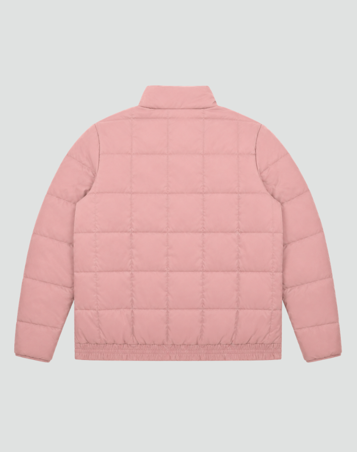 Quilted Bomberjack Met Ritssluiting En Steekzakken
