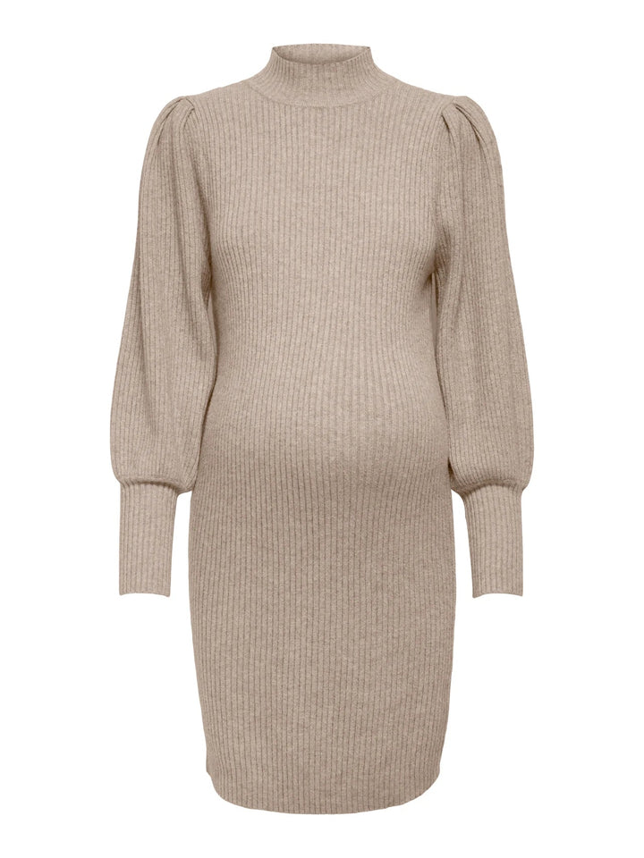 Zwangerschapsjurk Dames Hoge Hals Casual Mini Jurk