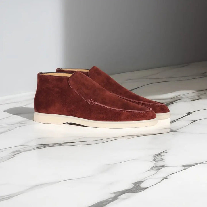 Comfortabele loafers Voor Heren Met Gestikt Bovenwerk