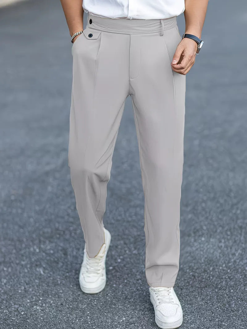 Pantalons met rechte pijpen