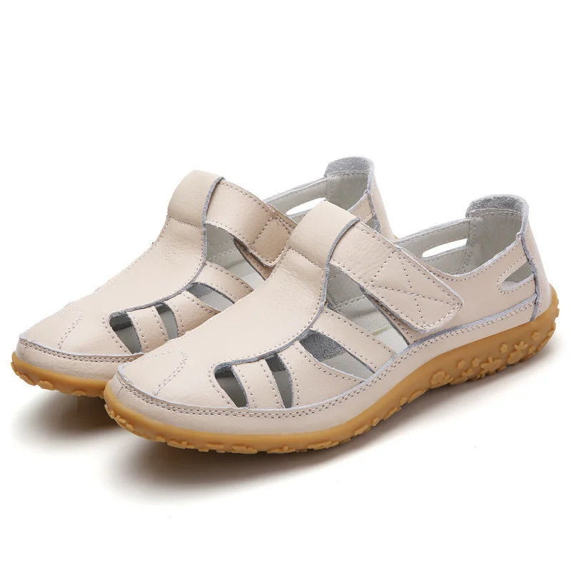 Orthopedische Comfort Sandalen Met Gesloten Neus Voor Dames