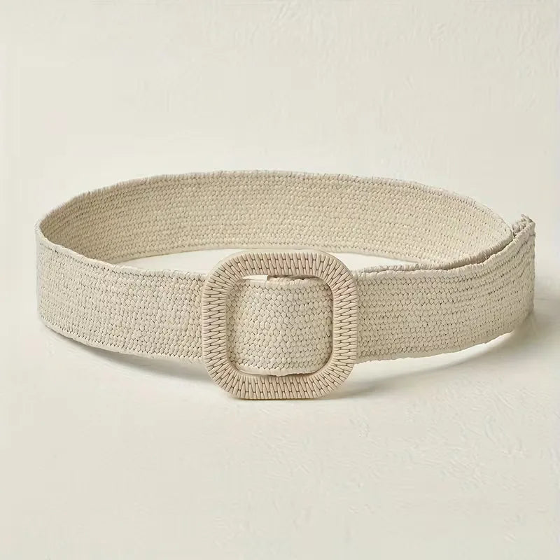 Brede riem met grote gesp
