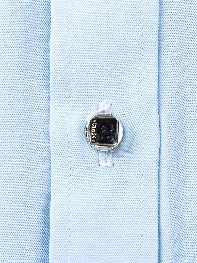 Nette overhemden slim fit mandarin kraag