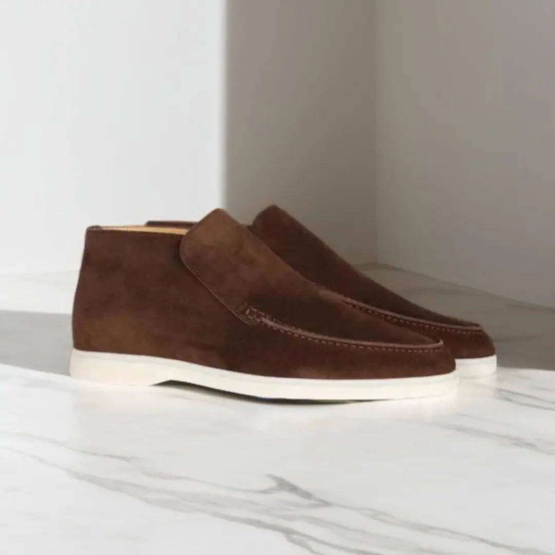 Comfortabele loafers Voor Heren Met Gestikt Bovenwerk