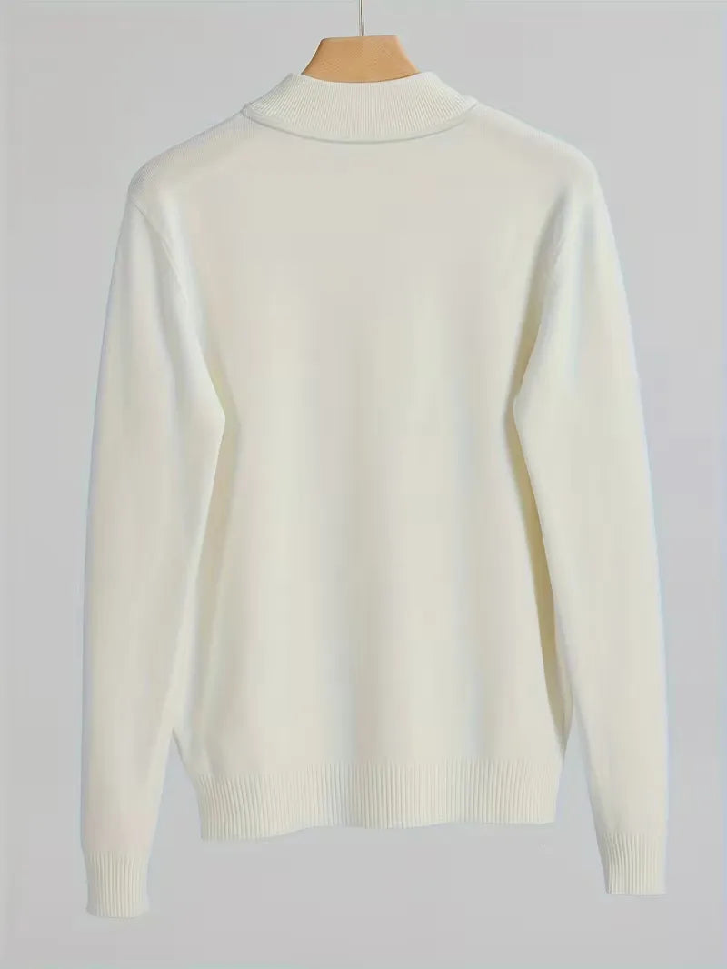 Zwarte turtle neck trui