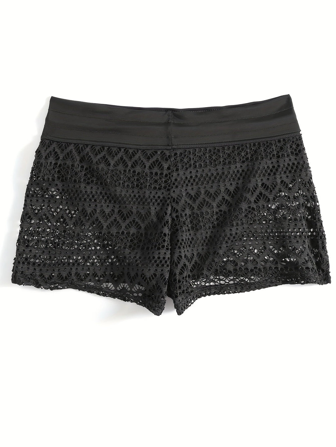Luchtige Boho Strandshorts Voor Dames Met Elastische Tailleband