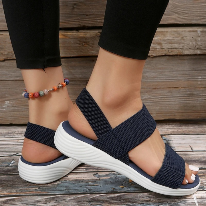 Wandelsandalen Met Elastische Band Voor Dames In De Zomer