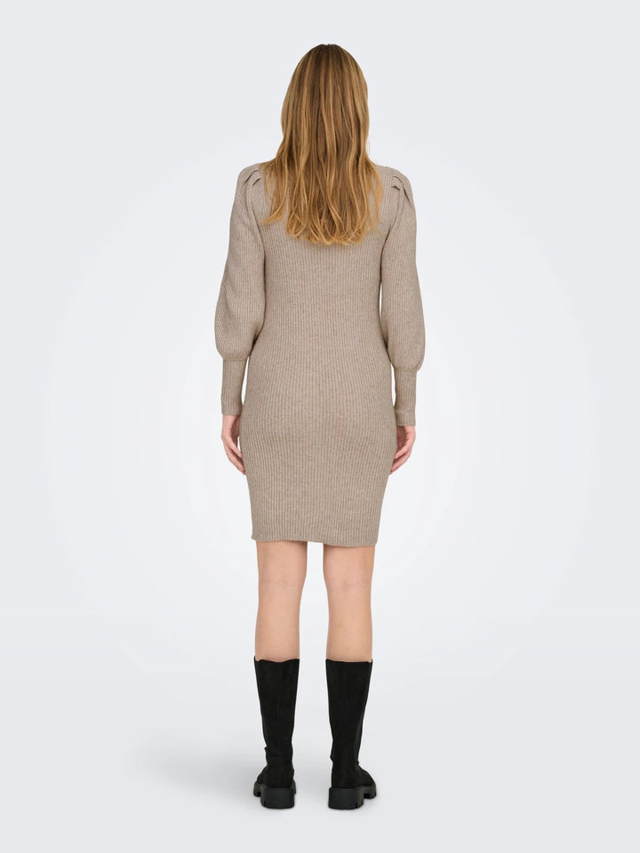 Zwangerschapsjurk Dames Hoge Hals Casual Mini Jurk