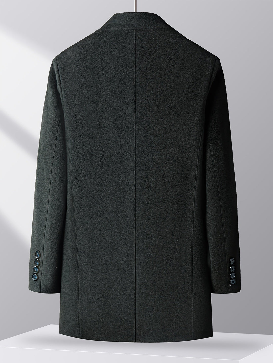Comfortabele Wollen & Kasjmier Mix Jas - Regular Fit - Naviero - NV 11 - Essential in Meerdere Kleuren