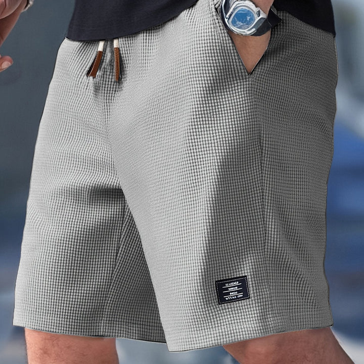 Heren Slim Fit Shorts Met Verstelbare Tailleband Voor Casual Gebruik