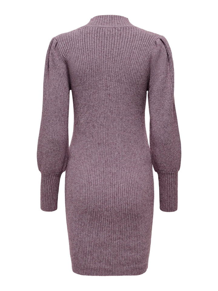Zwangerschapsjurk Dames Hoge Hals Casual Mini Jurk