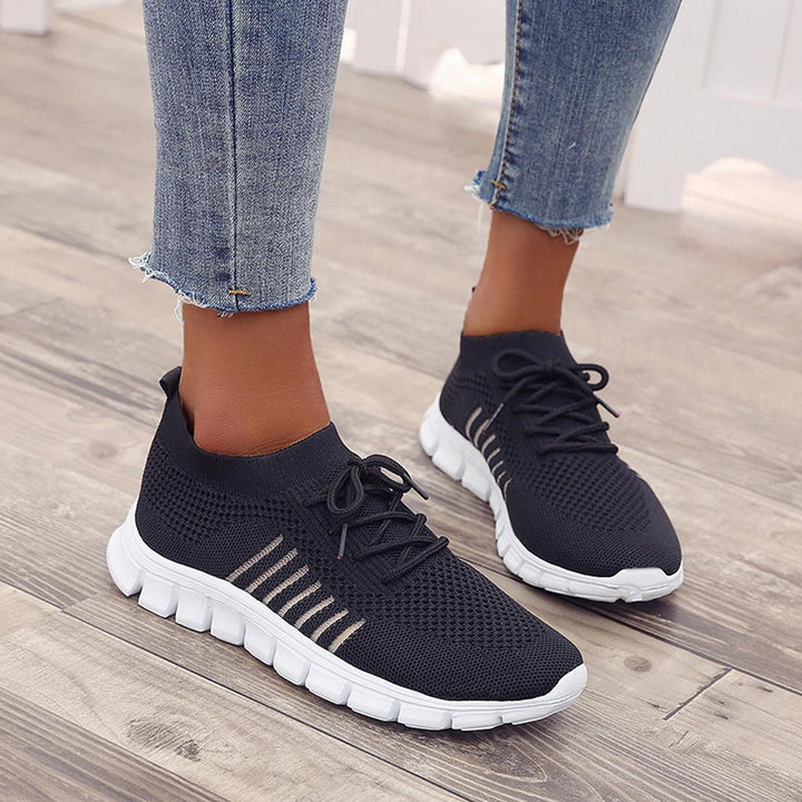 Lage Sneakers Met Comfortabele Zool Voor Dames