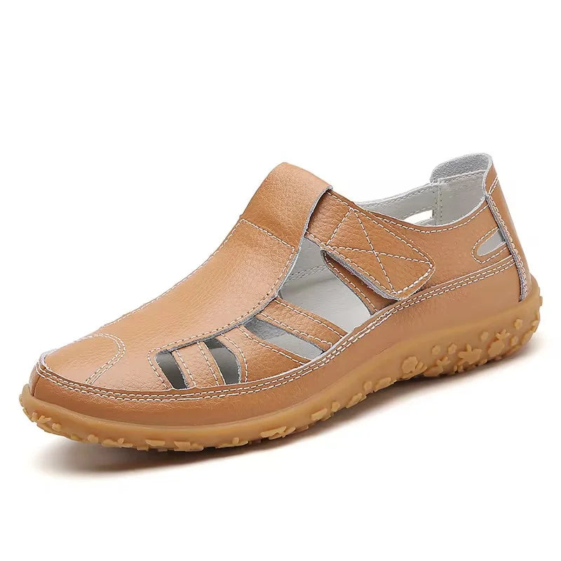 Orthopedische Comfort Sandalen Met Gesloten Neus Voor Dames