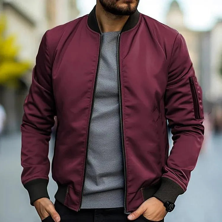 Casual Bomberjack - Trendy - Duurzaam en Ademend - Perfect voor Iedere Gelegenheid