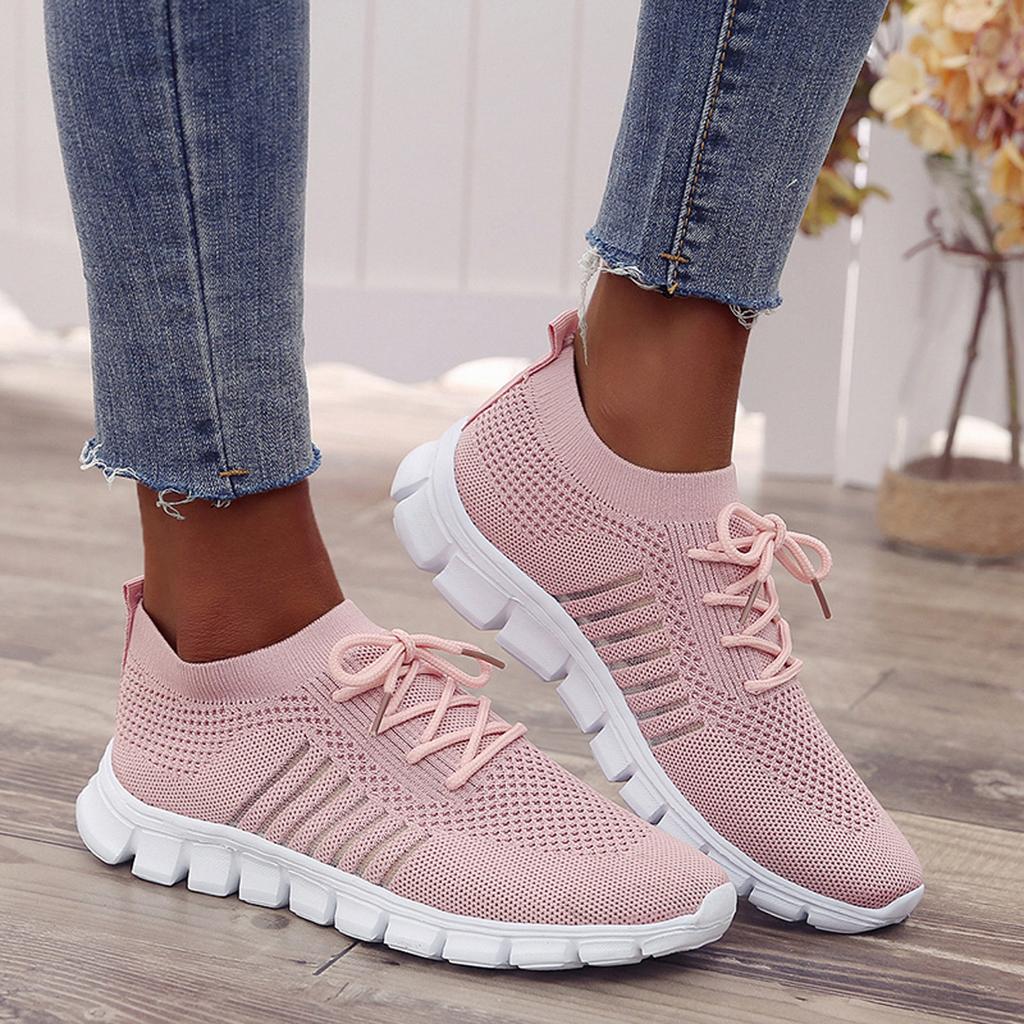 Lage Sneakers Met Comfortabele Zool Voor Dames