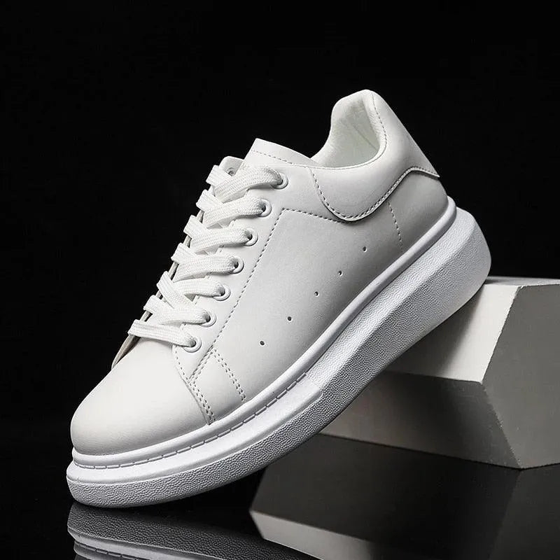 Heren Sneakers - Trendy - Dikke Zool, Duurzaam Materiaal - Geschikt voor Dagelijks Gebruik