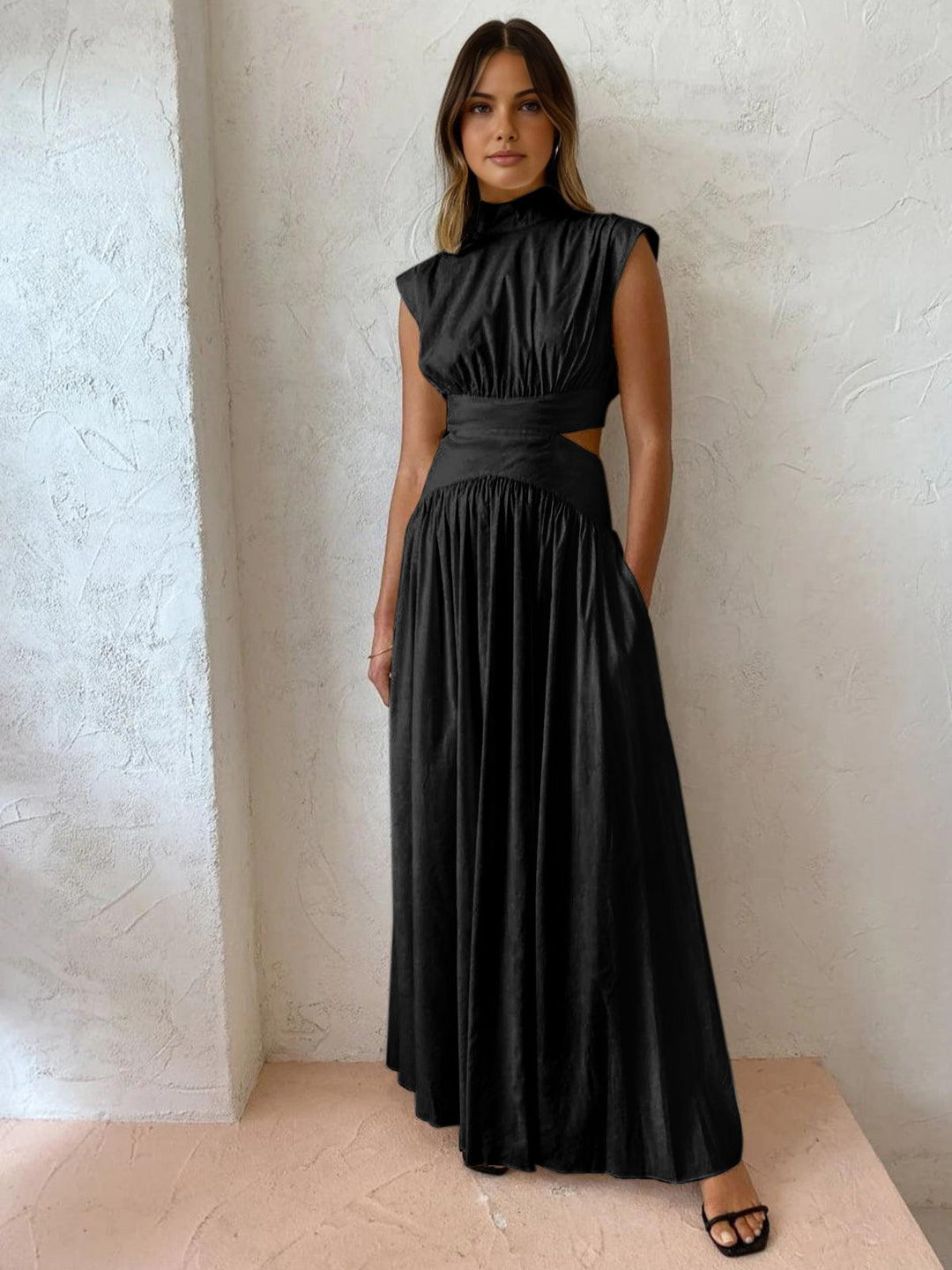 Noa - Maxi jurk met stijlvolle uitgesneden taille