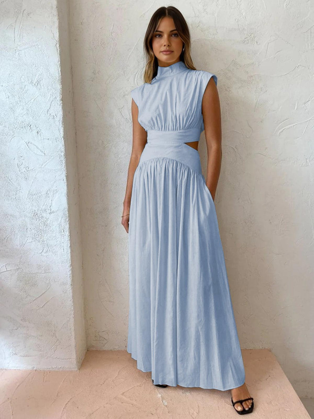Noa - Maxi jurk met stijlvolle uitgesneden taille