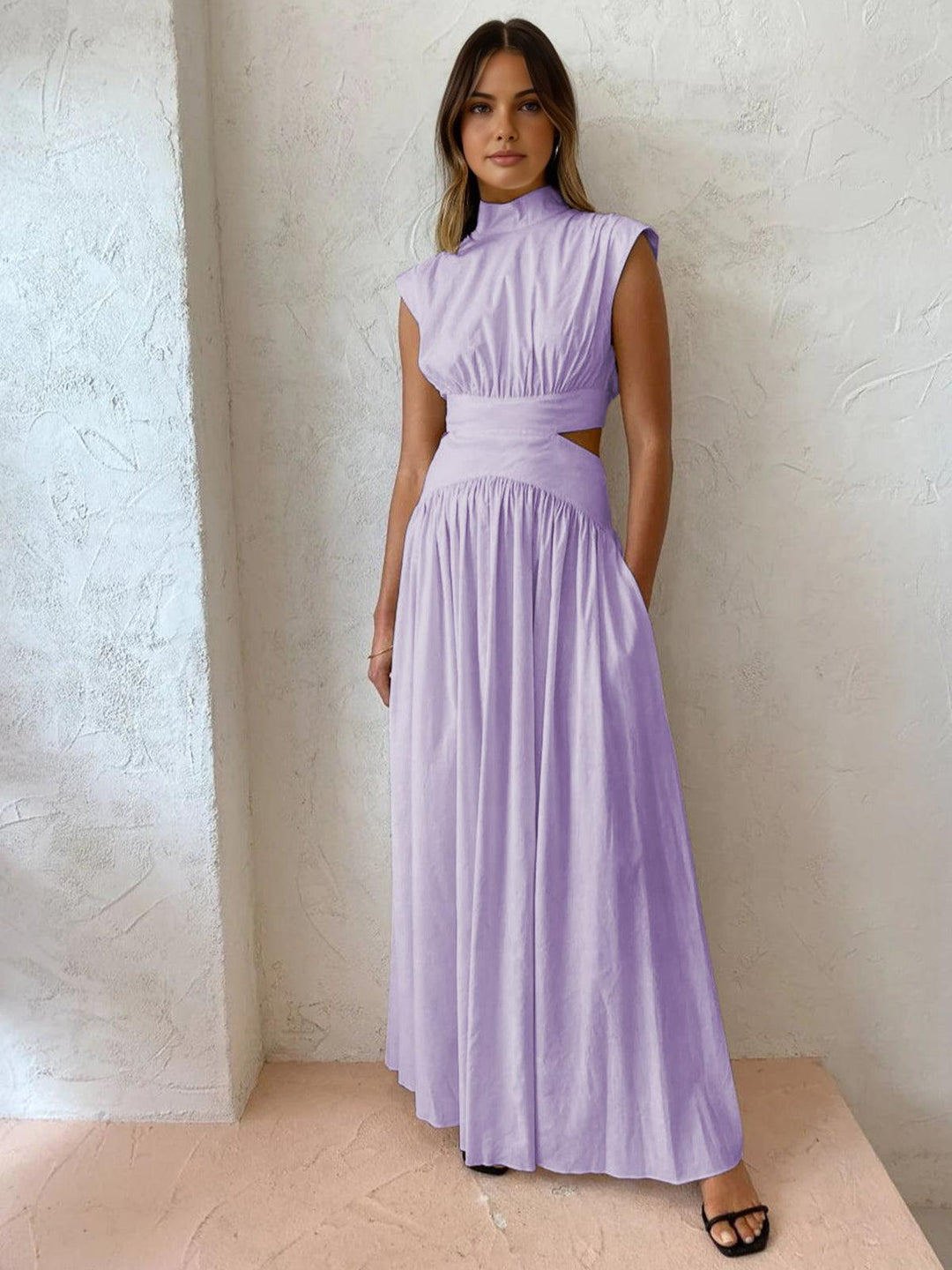 Noa - Maxi jurk met stijlvolle uitgesneden taille