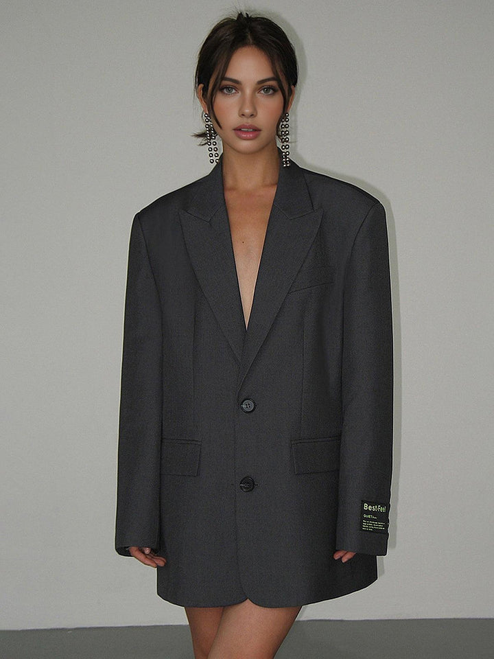 Fay - Klassieke oversized blazer met tijdloos ontwerp