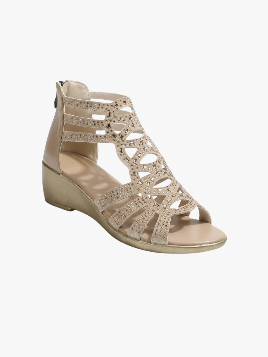 SANDALEN MET WEDGEHAK VOOR VROUWEN