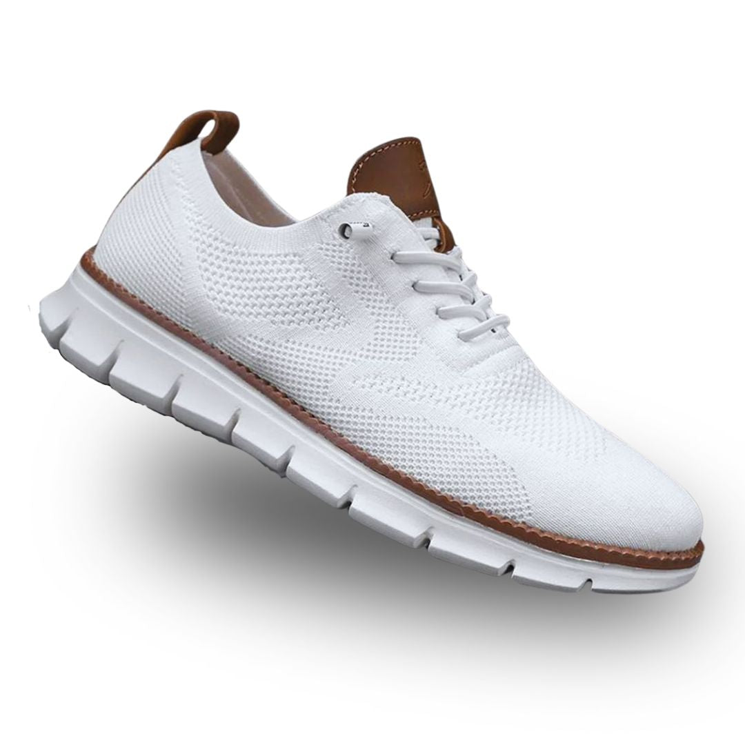 Bram | Heren orthopedische Ademend Brede Neus Sneakers