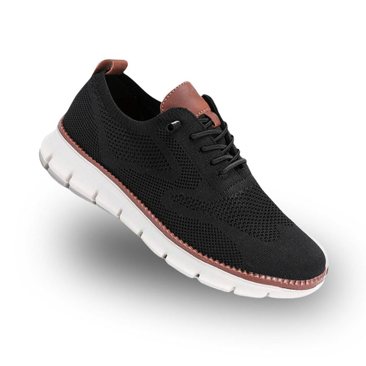 Bram | Heren orthopedische Ademend Brede Neus Sneakers