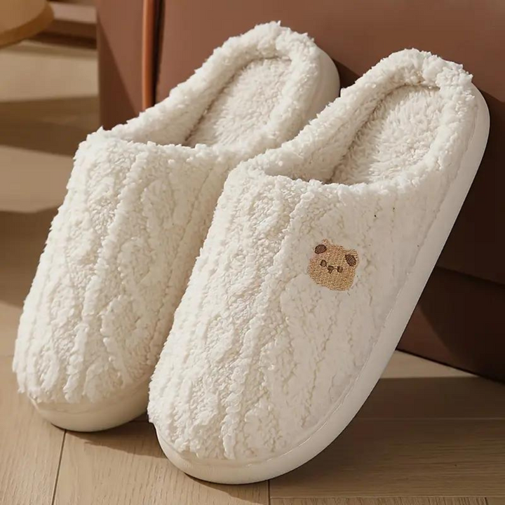 Vrouwen Warme Winterpantoffels Met Zachte Zool