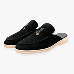 Comfortabele Dames Mules met Slip On Design en Platte Zool
