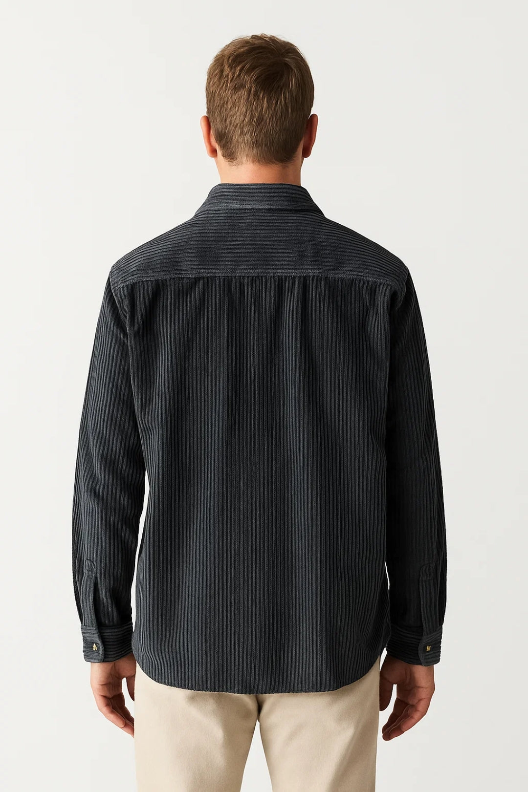 Overshirt Heren - Relaxed Fit met Borstzak en Knoopsluiting | Casual