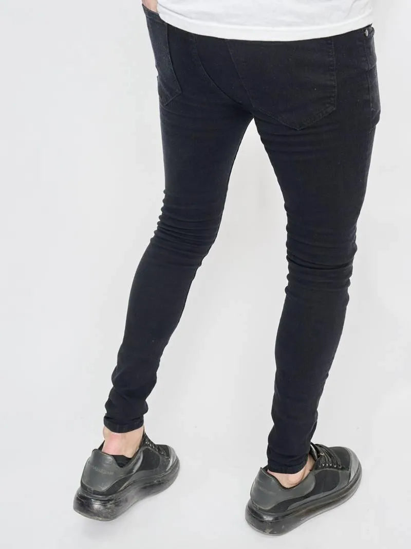 Heren Skinny Jeans met Scheuren