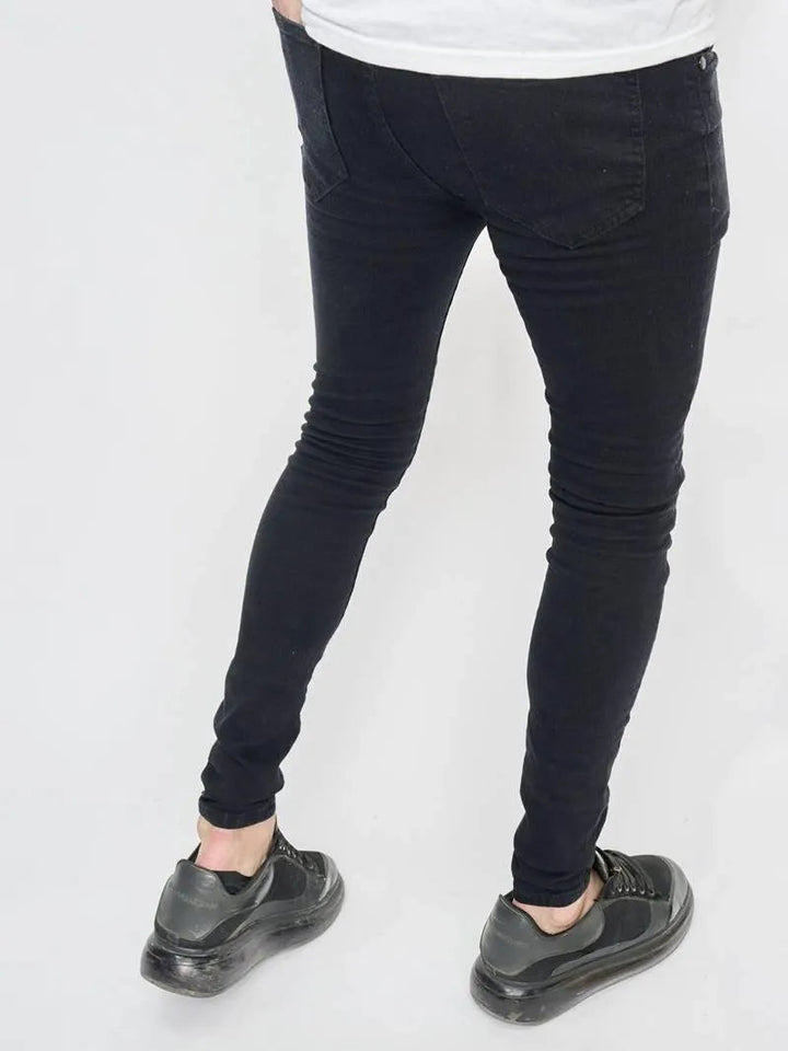 Heren Skinny Jeans met Scheuren