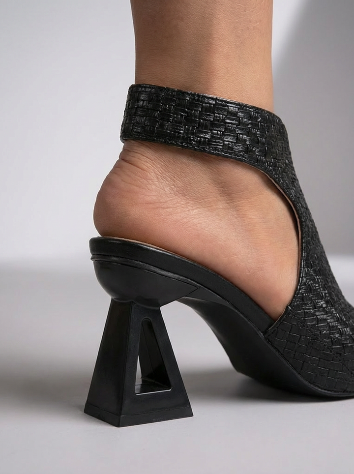 Femke - Orthopedische Sandalen met Hak Dames en Verstelbare Enkelband