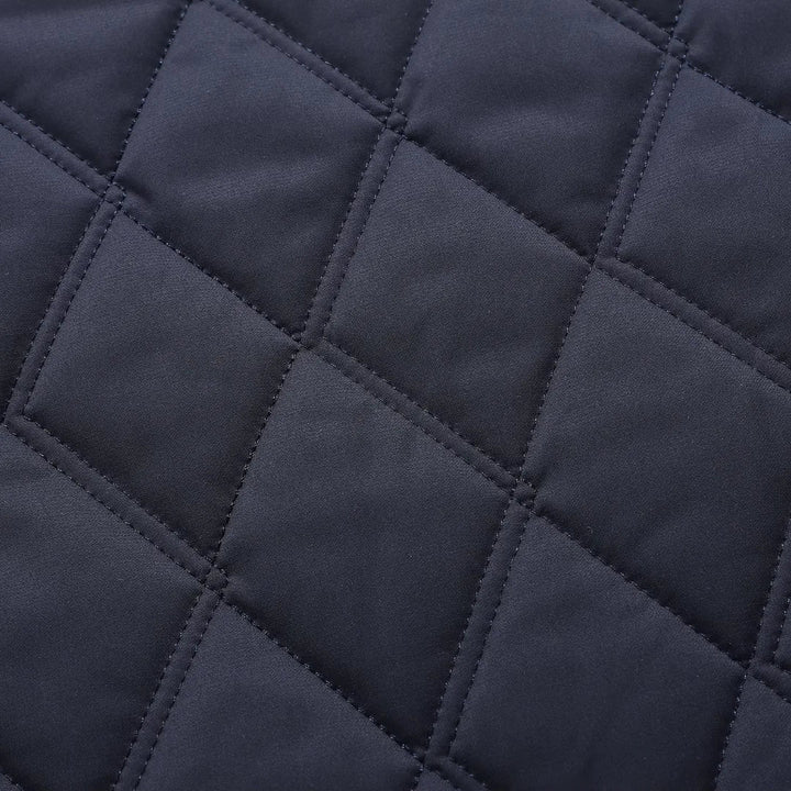 Hugo | Gequilt jas met klassieke kraag en knoopsluiting