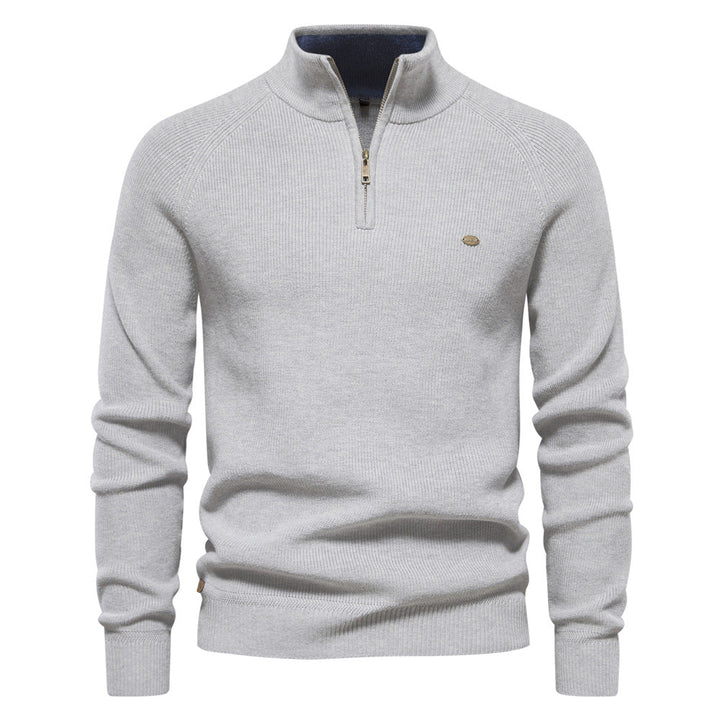 Half-Zip Trui Heren | Ademend Warm & Zacht Draaggevoel