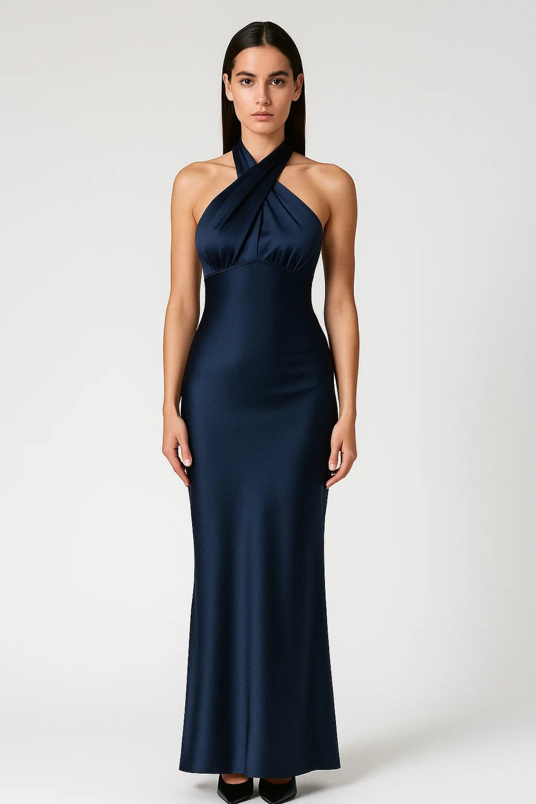 Maxi Jurk Dames - Halter Neck Strapless | Gala